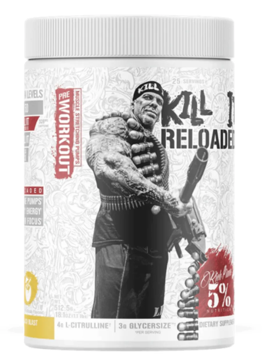 Rich Piana 5% Nutrition Kill It Reloaded Legendary Series 512.5g